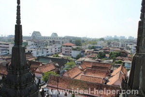 A view from tops of the Thailand