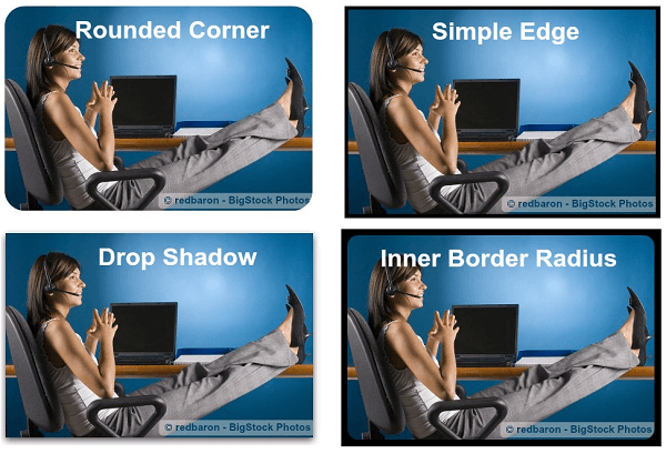 Picture Borders and Shadow Styles