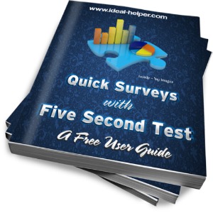 Quick surveys with Five Second Test - User Guide