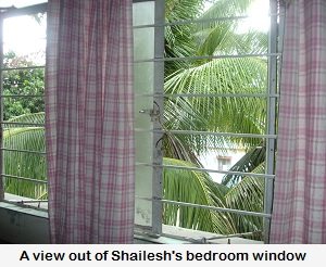 A view from Shailesh's window