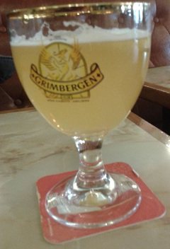 Very Expensive glass of beer in Paris