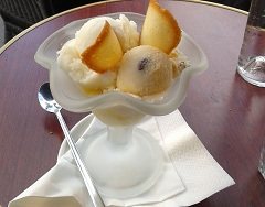 Ice cream in a bowl