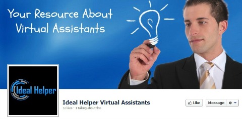 Ideal Helper Facebook Coverpage