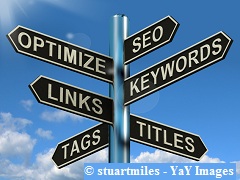 Optimize, seo, links, keywords, signs