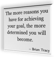 A famous quote by Brian Tracy