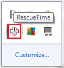 RescueTime Running in the Background