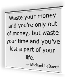 Famous Quotation by Michael LeBoeuf