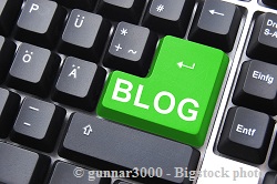 blog button