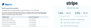 paypal vs stripe comparison